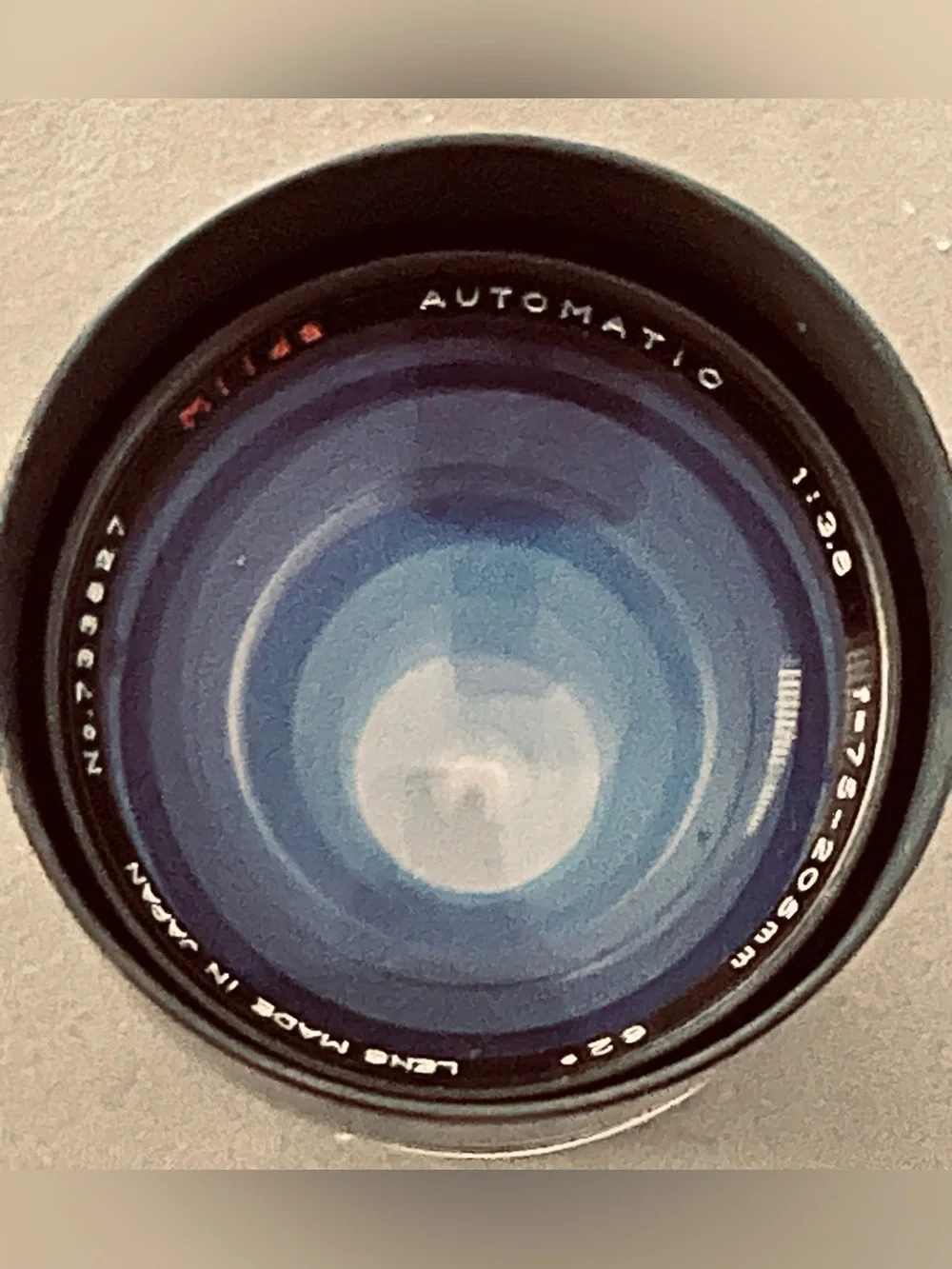 Miida automatic f=75mm